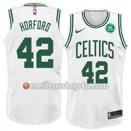 Maillot Basket Homme Boston Celtics Al Horford 42 Nike 2017-18 Blanc Swingman